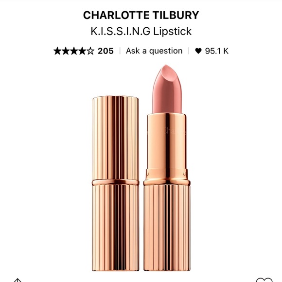 Charlotte Tilbury Other - Charlotte Tilbury Bitch Perfect KISSING Lipstick